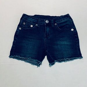 True Religion short demin girls size 12